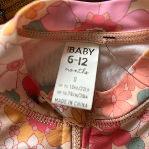 Cotton-on SPF 50 Long Sleeve Baby Swimsuit - Picture 3 of 6